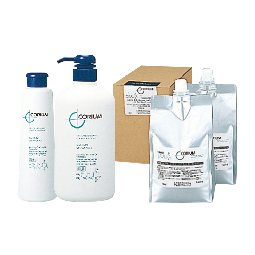 Medicated corium shampoo