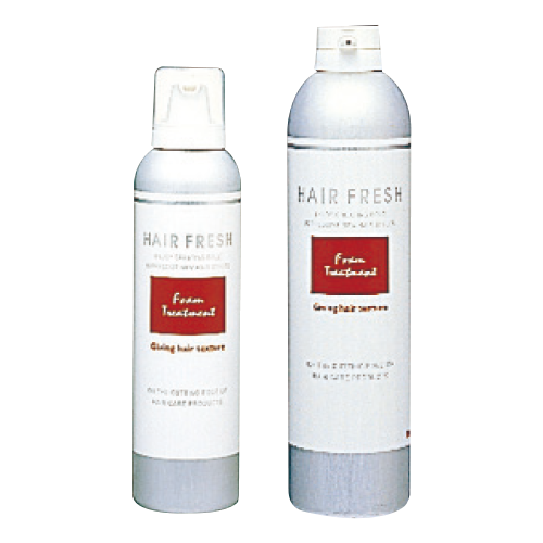 Hair fresh foam treatment