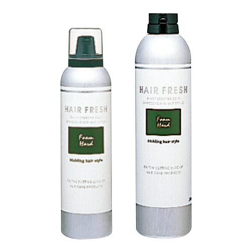 Hair fresh foam hard